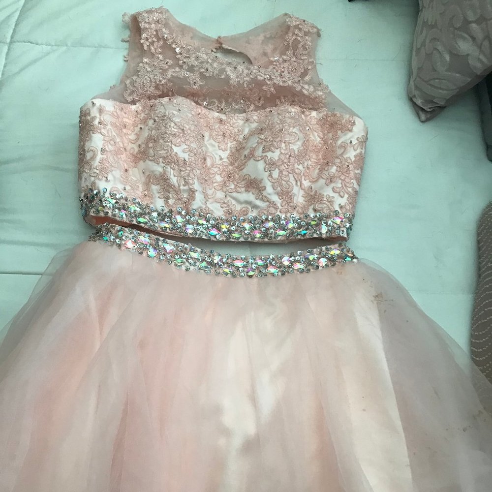 Pink Two Piece Set